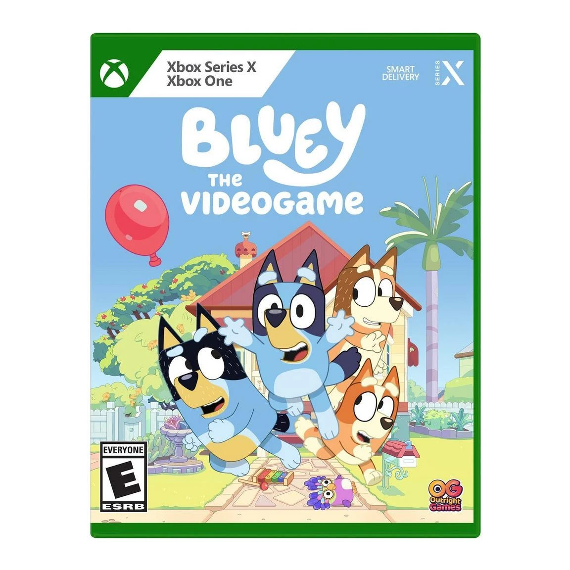 Bluey: The Videogame box art