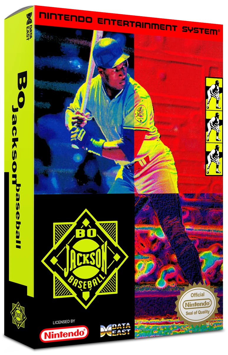 Bo Jackson Baseball box art