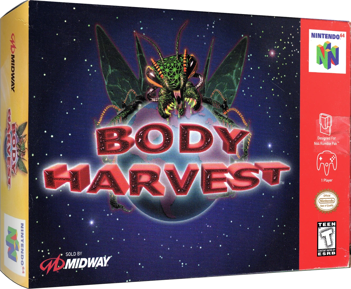Body Harvest box art