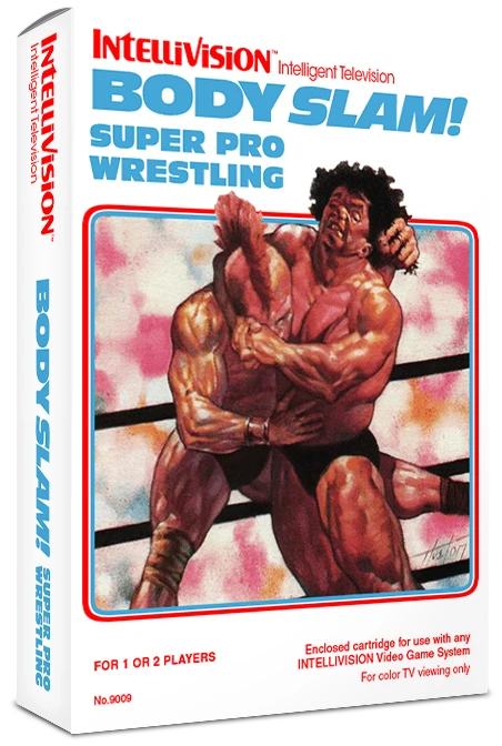 Body Slam Super Pro Wrestling box art