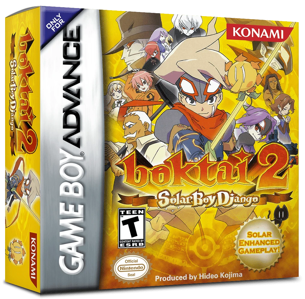 Boktai 2 Solar Boy Django box art