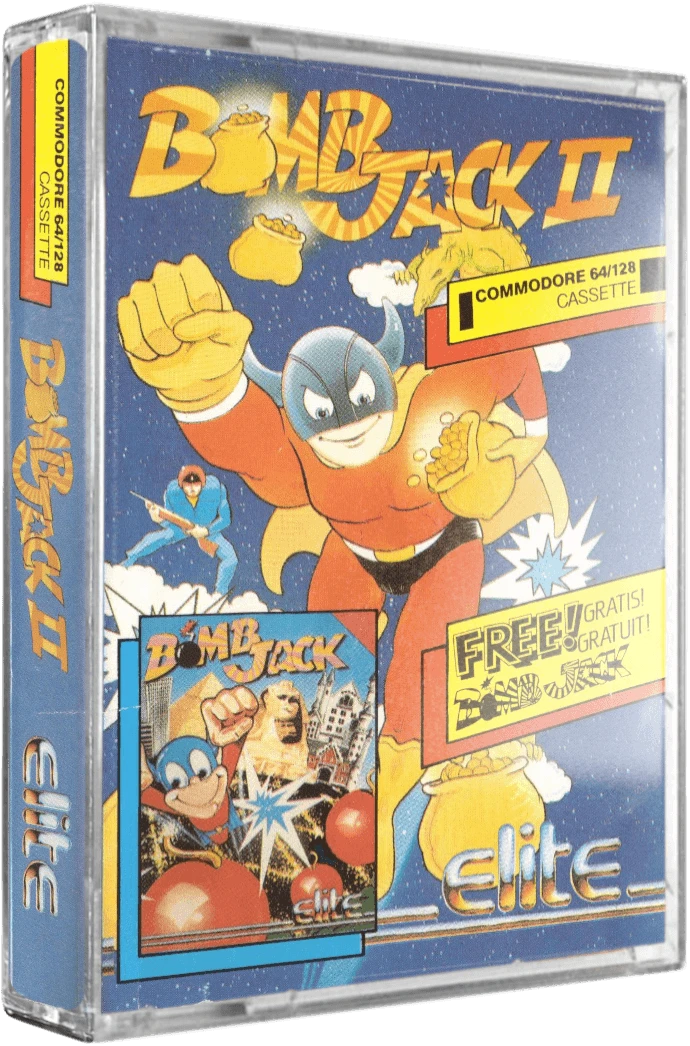 Bomb Jack II [Cassette] box art