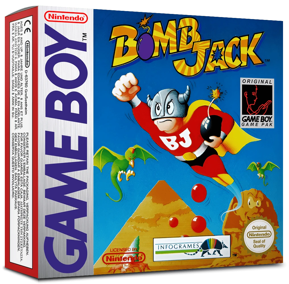 Bomb Jack box art