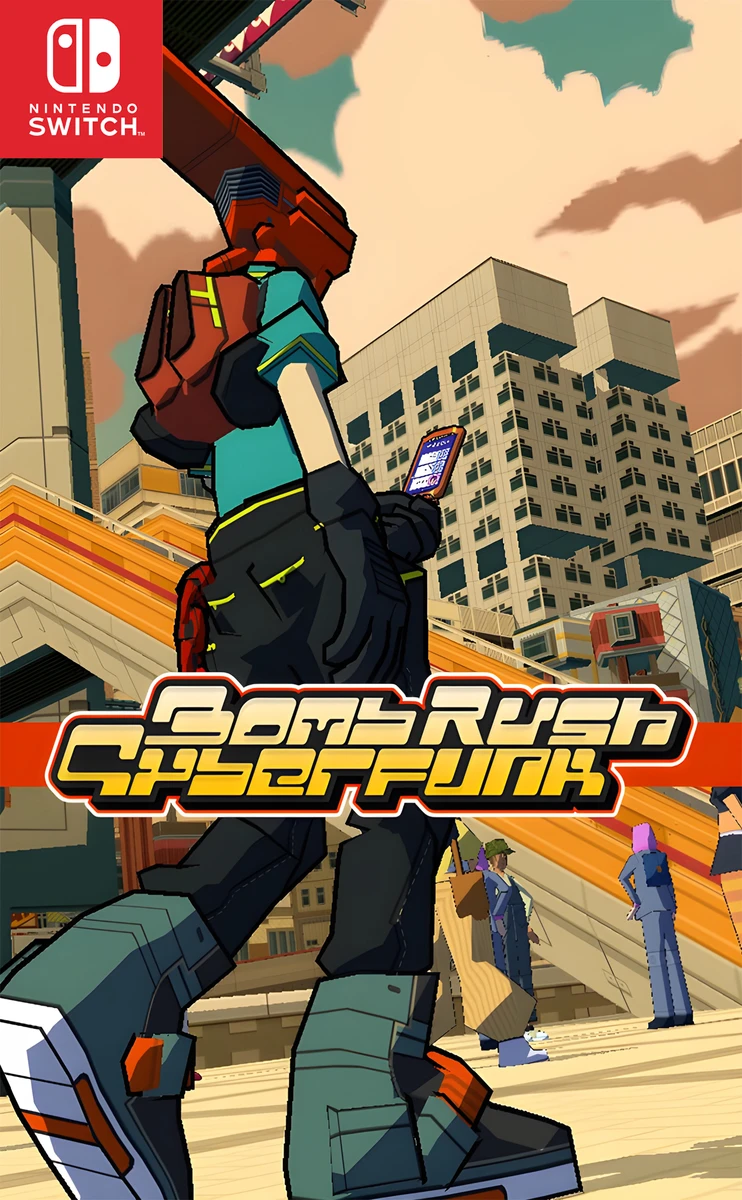 Bomb Rush Cyberfunk box art