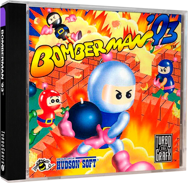 Bomberman '93 box art