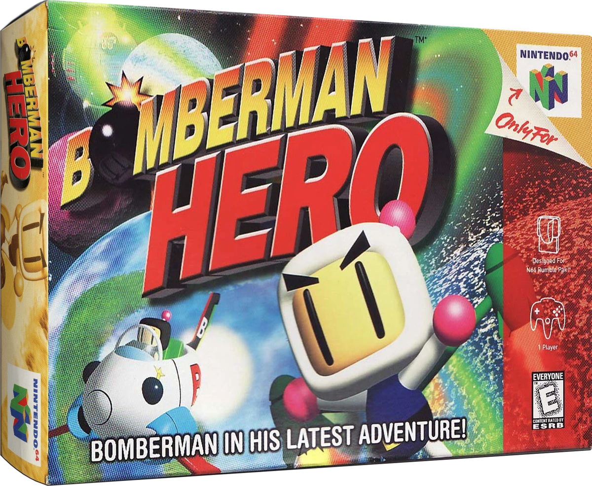 Bomberman Hero box art