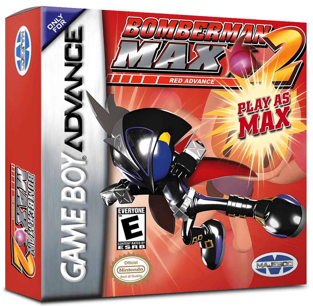 Bomberman Max 2: Red Advance box art