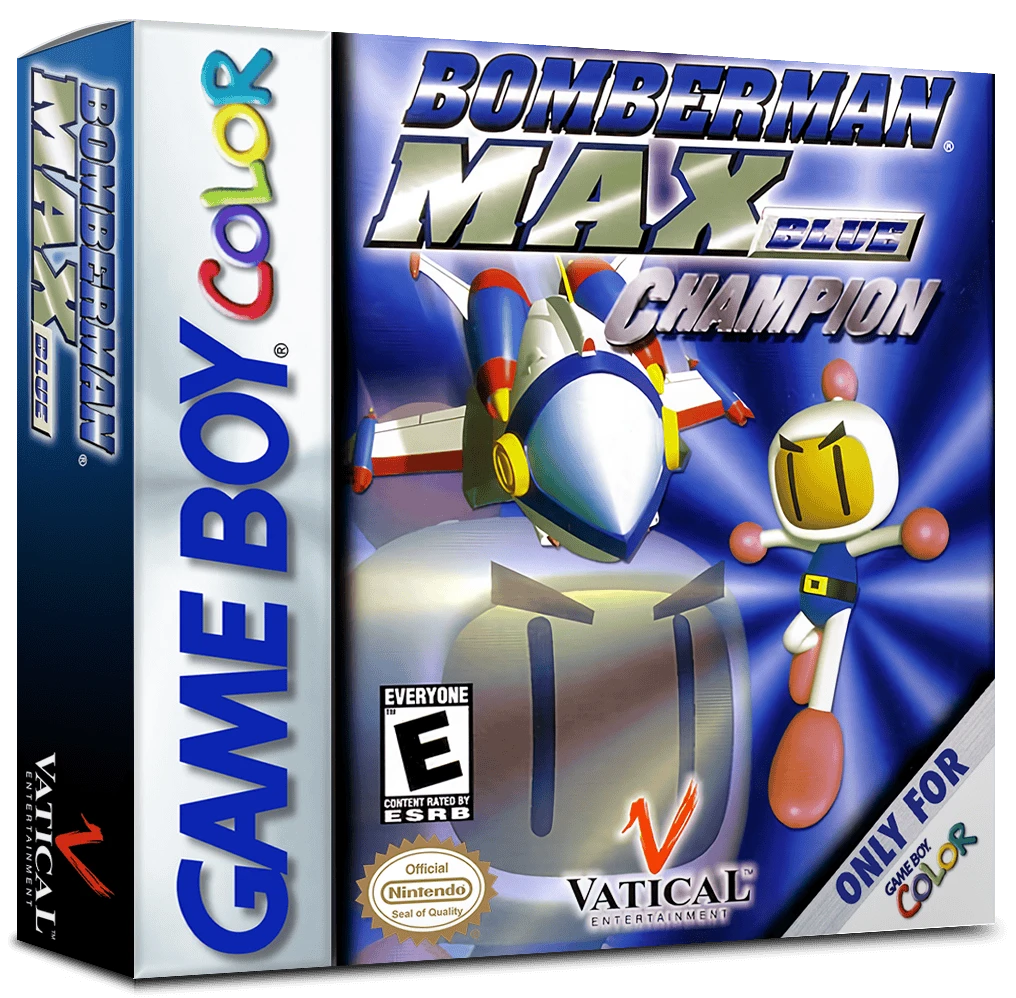 Bomberman Max Blue Champion box art