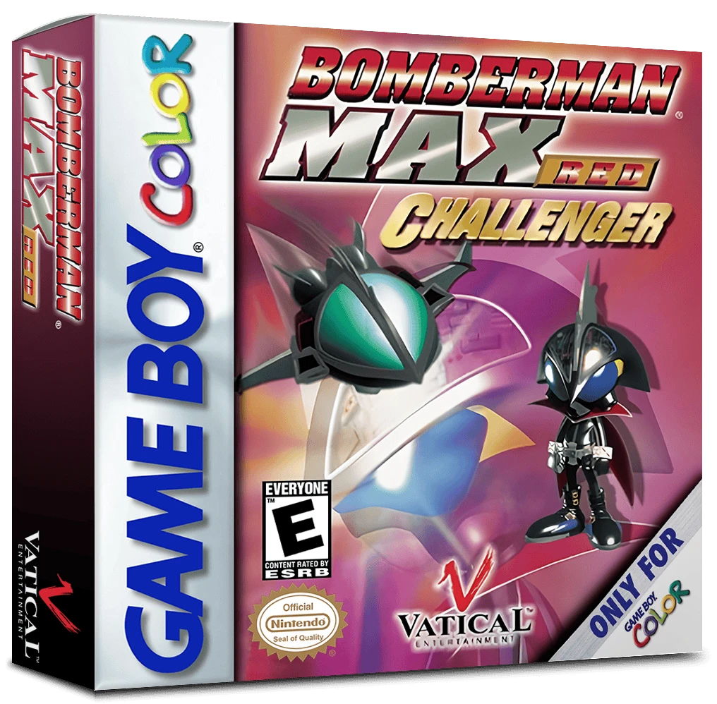 Bomberman Max Red Challenger box art