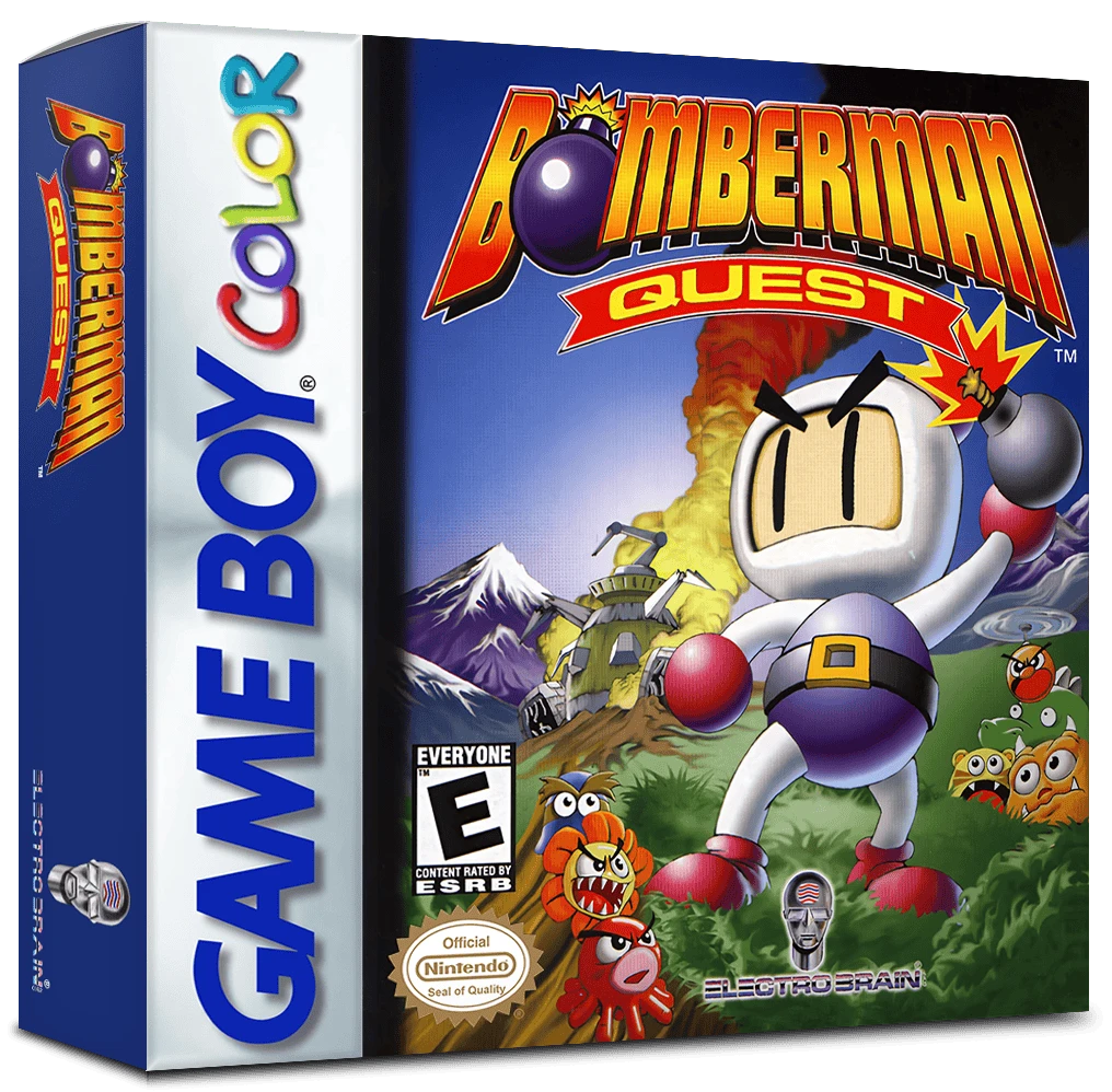 Bomberman Quest box art