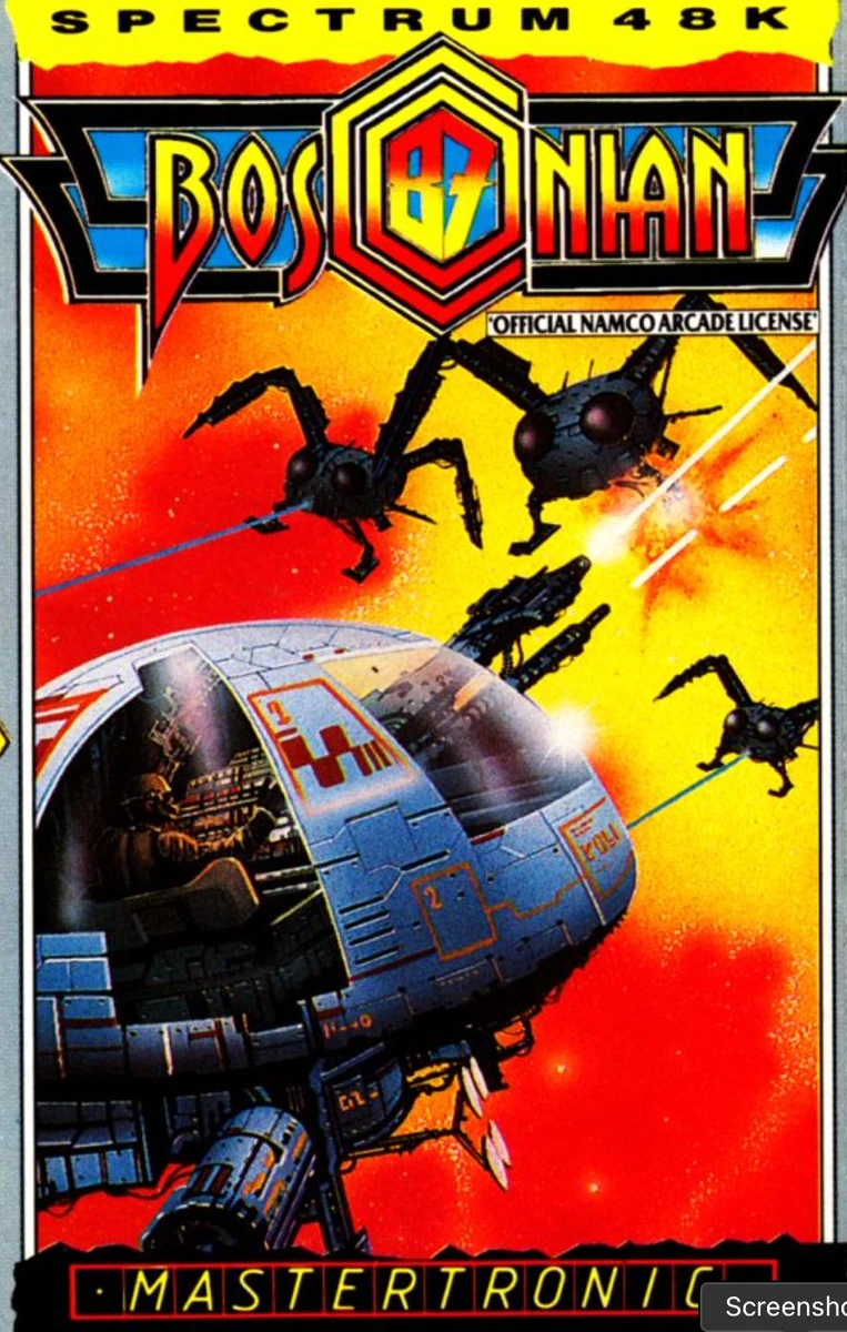 Bosconian box art