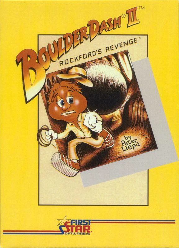 Boulder Dash II: Rockford's Revenge box art