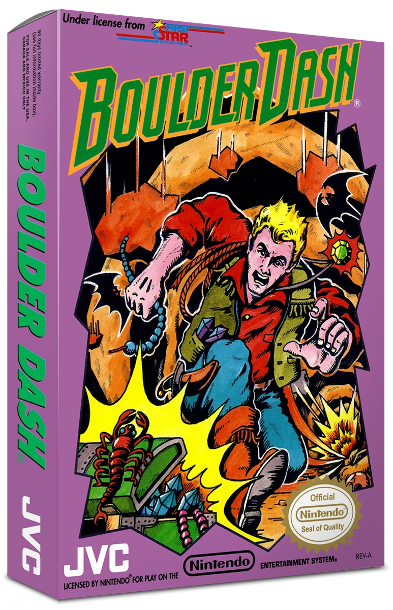 Boulder Dash box art