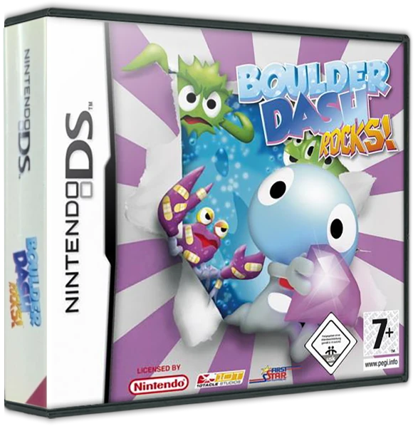 Boulder Dash Rocks box art