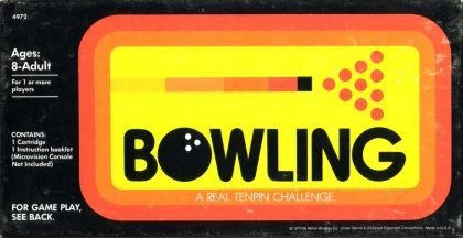 Bowling box art