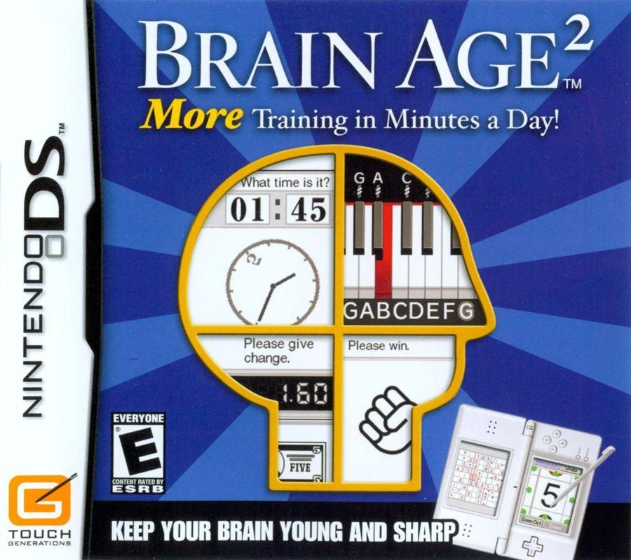 Brain Age 2 box art
