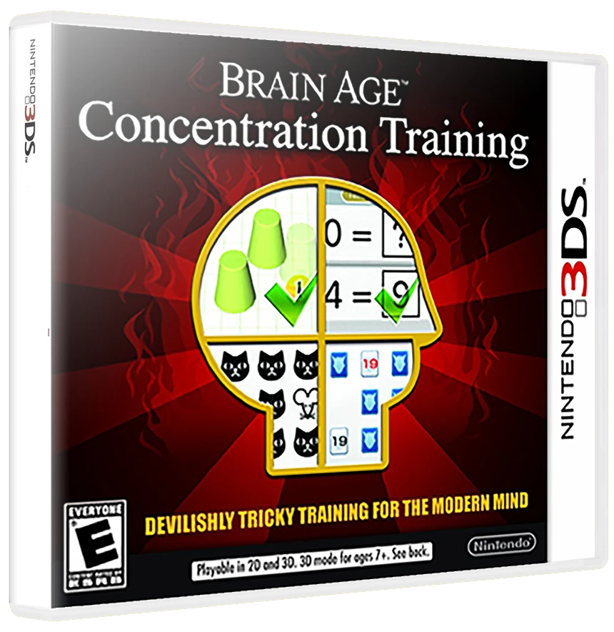 Brain Age: Concentration Training box art