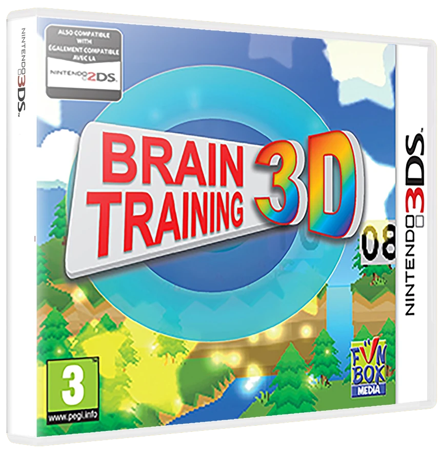 Brain Training 3D box art