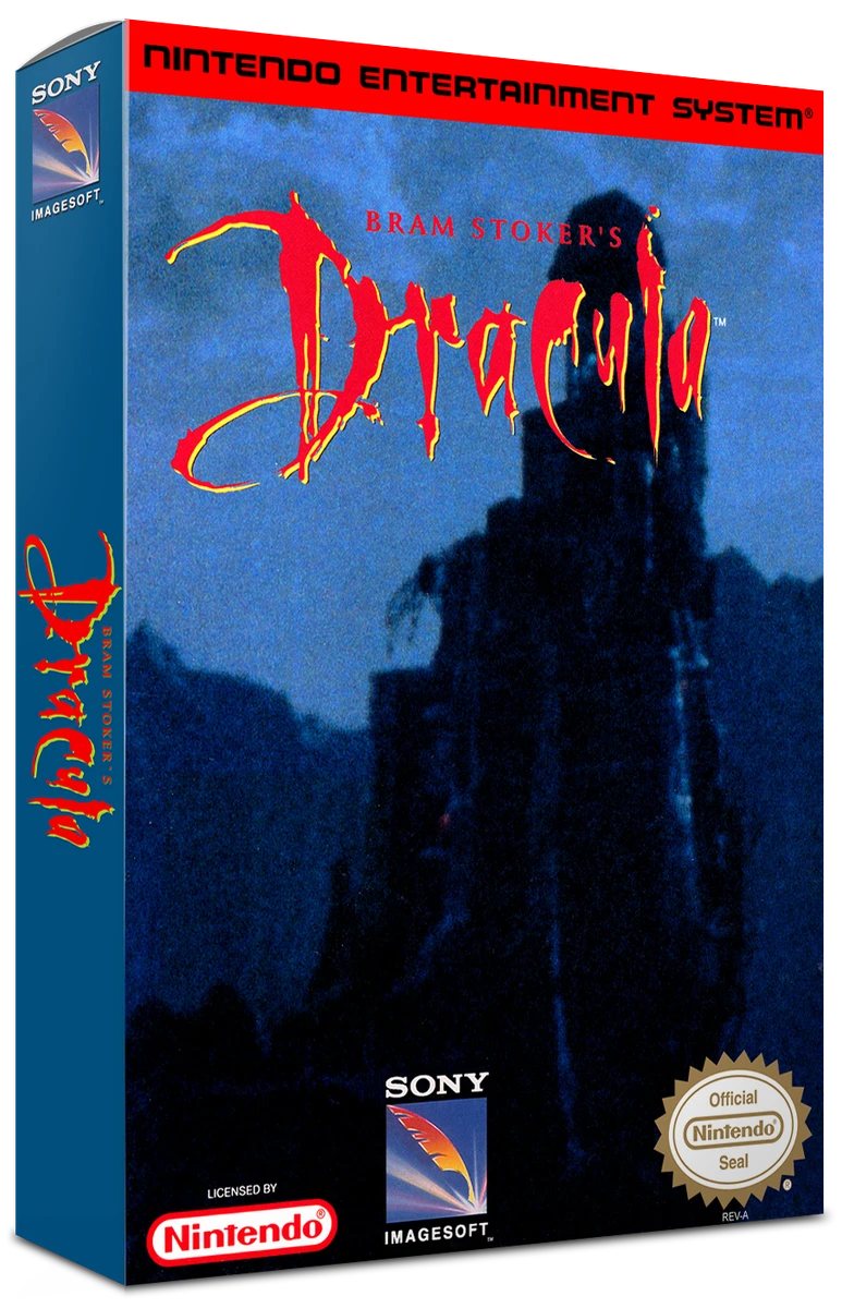Bram Stoker's Dracula box art