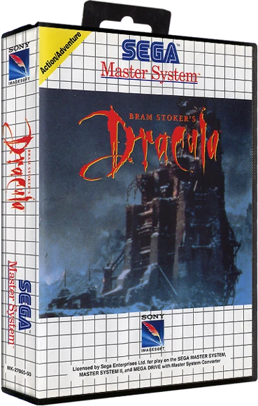 Bram Stoker's Dracula box art