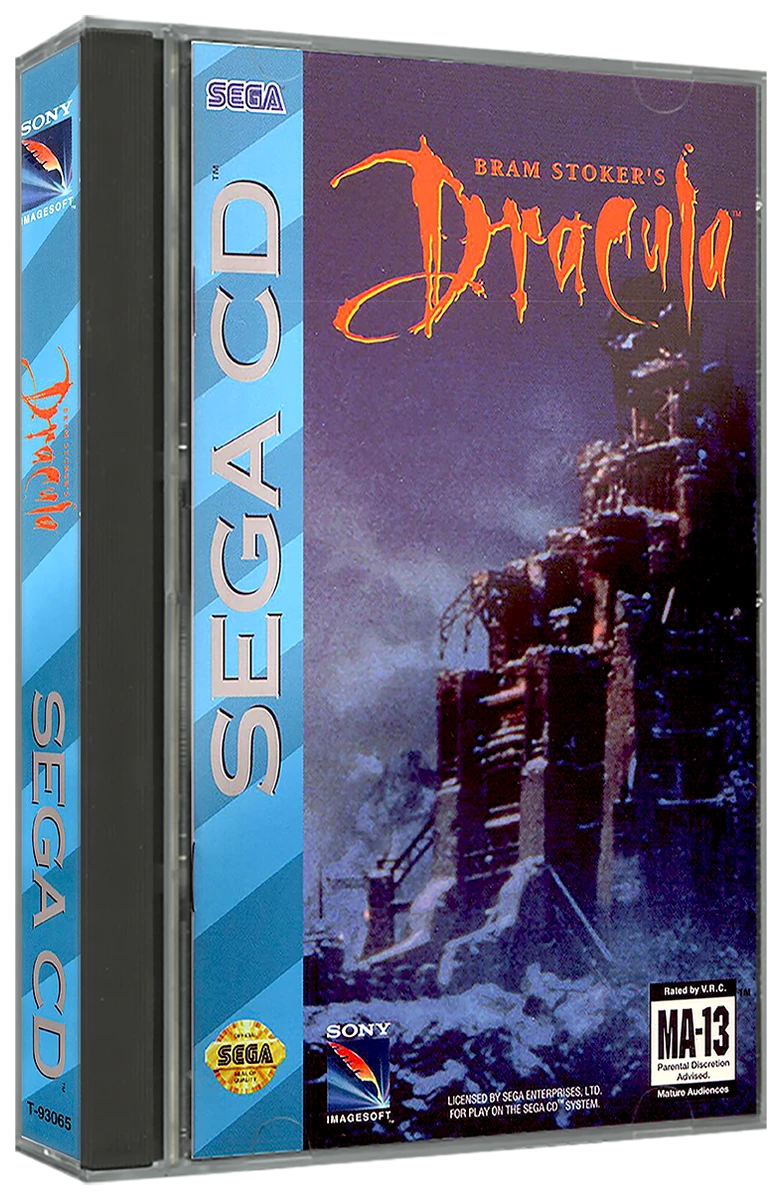 Bram Stoker's Dracula box art