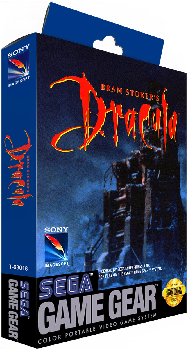 Bram Stoker's Dracula box art