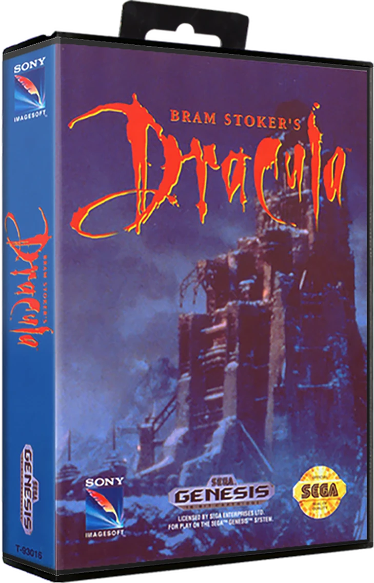 Bram Stoker's Dracula box art