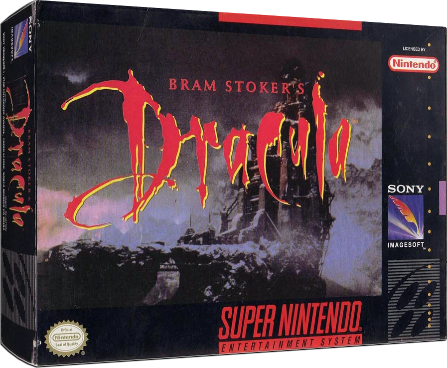 Bram Stoker's Dracula box art