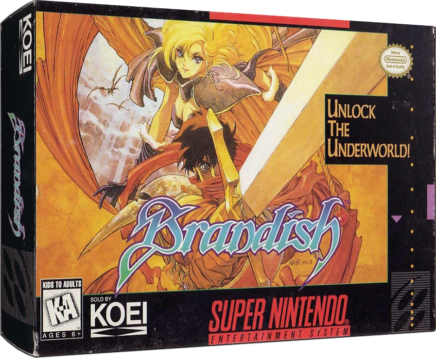 Brandish box art