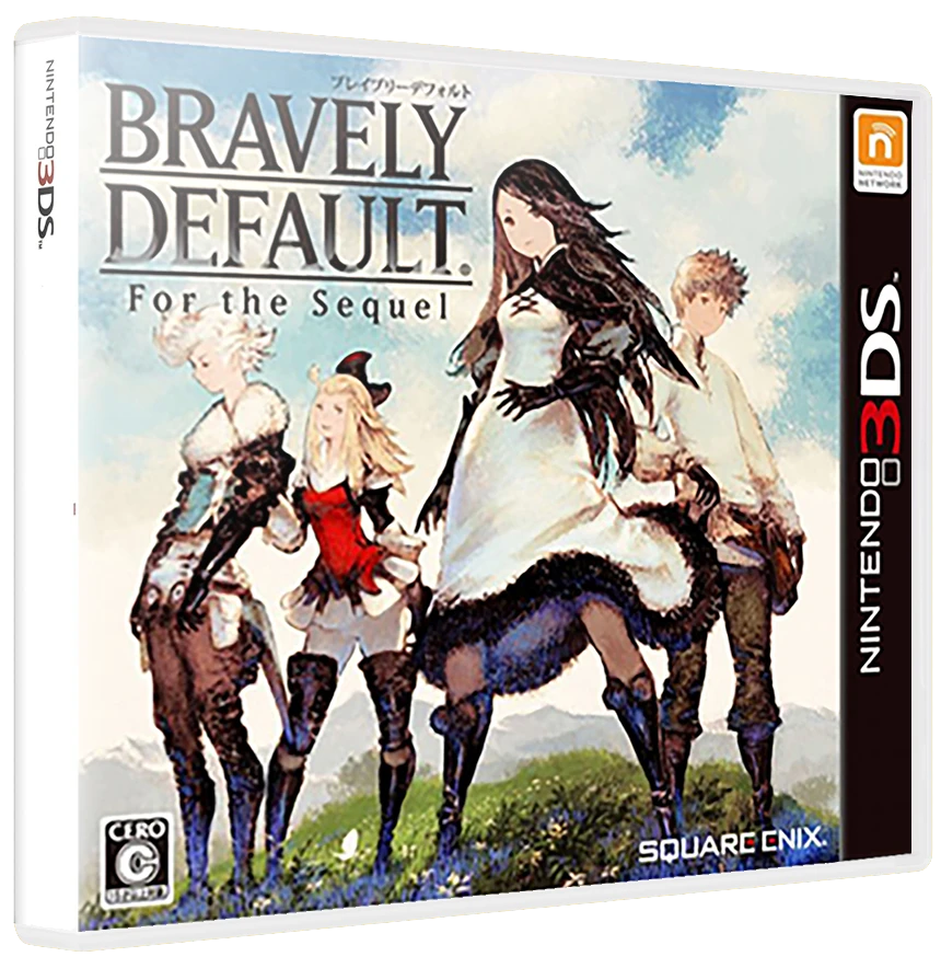 Bravely Default: For the Sequel box art