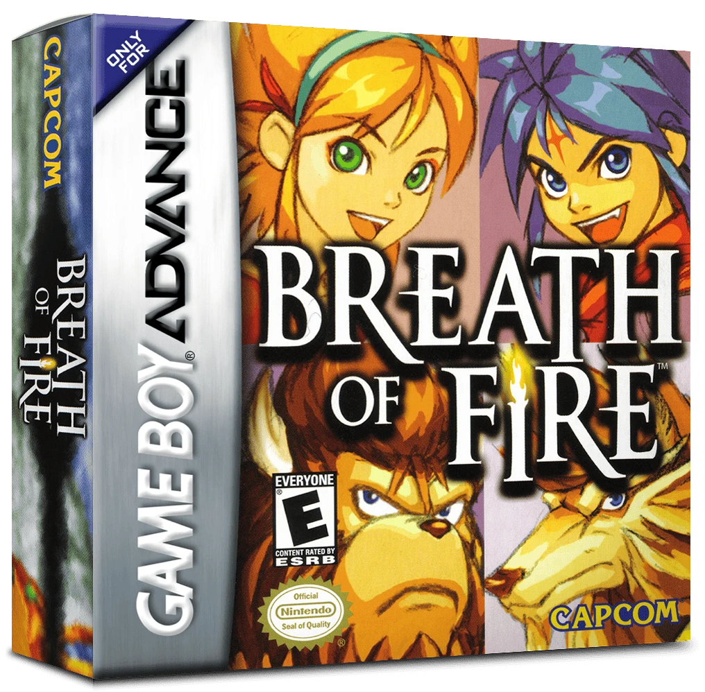 Breath of Fire box art