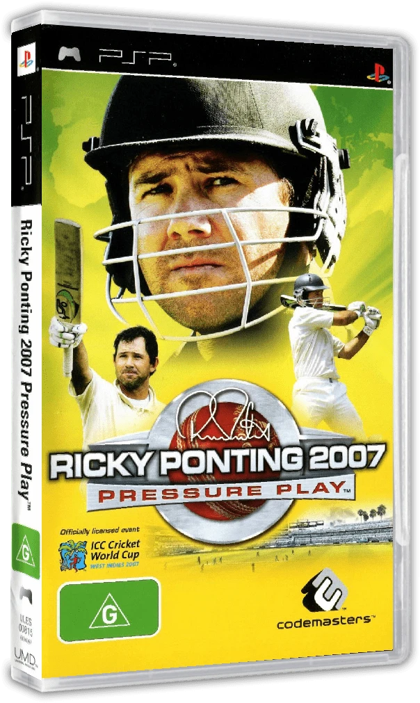 Brian Lara 2007 Pressure Play box art