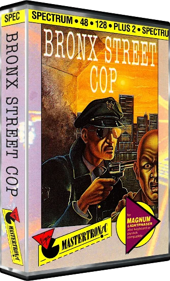 Bronx Street Cop box art