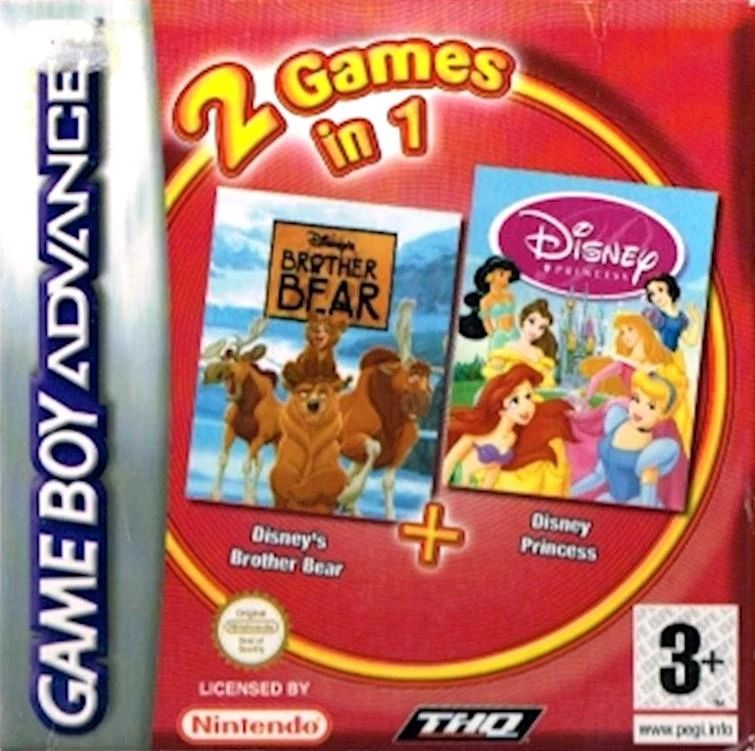 Brother Bear + Disney Princess box art