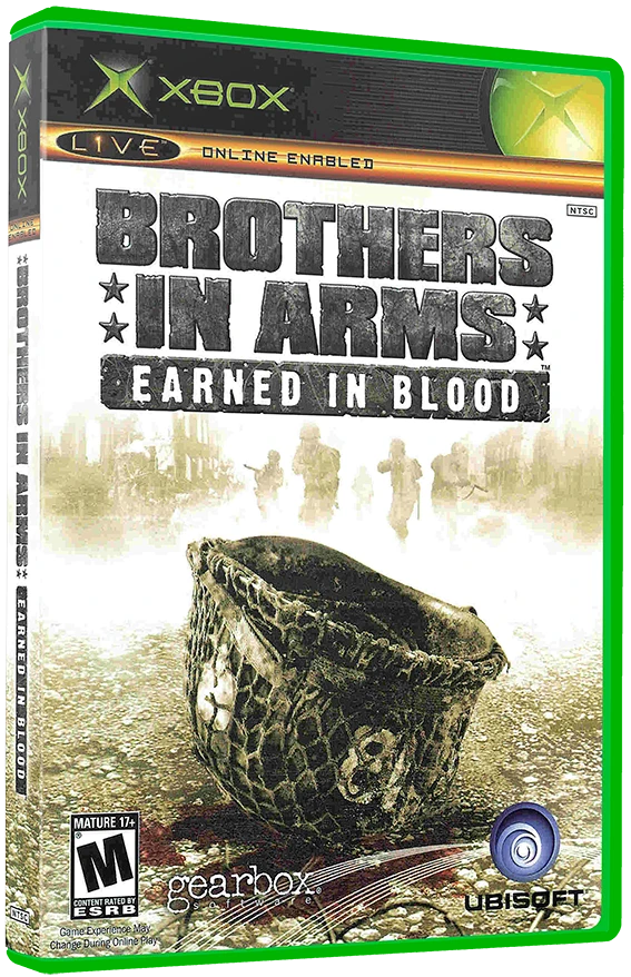 Brothers in Arms Earned in Blood box art