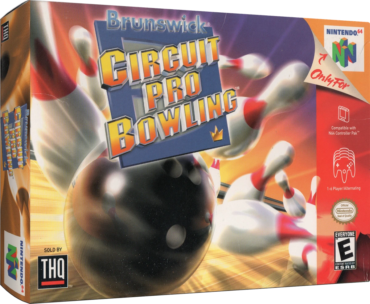 Brunswick Circuit Pro Bowling box art