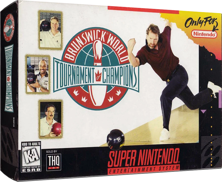 Brunswick World Tournament Of Champions [Majesco Candy Cane] box art