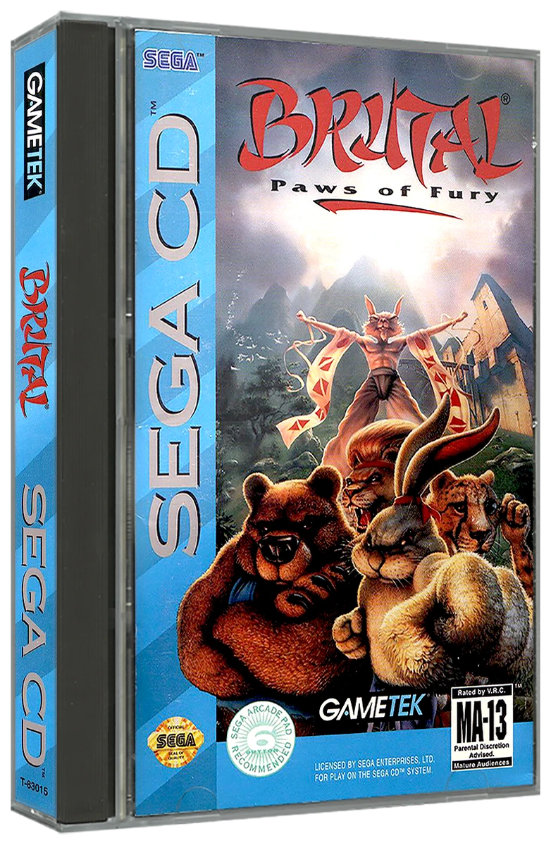 Brutal Paws of Fury box art