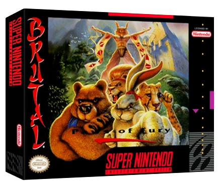 Brutal Paws of Fury box art