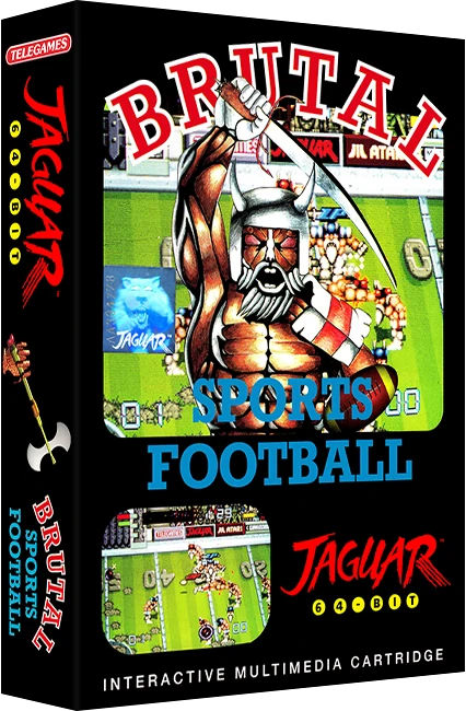 Brutal Sports Football box art