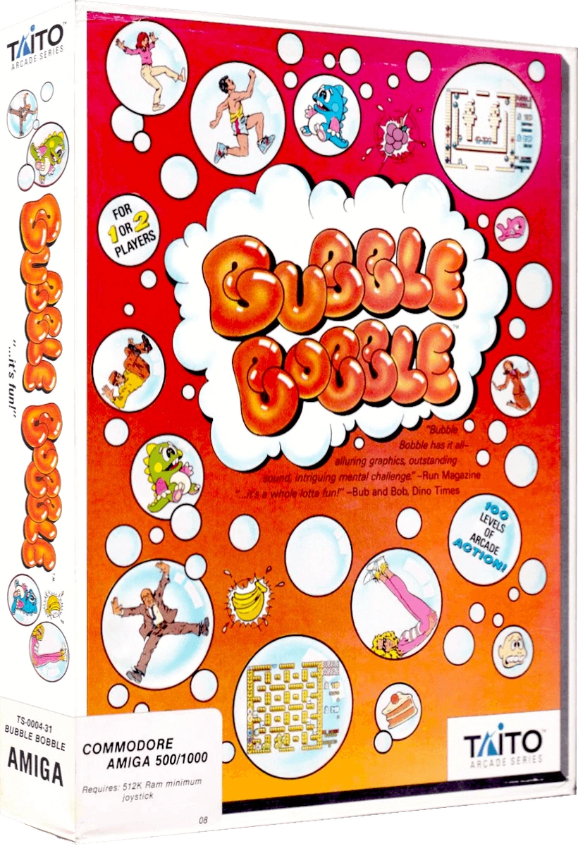 Bubble Bobble box art