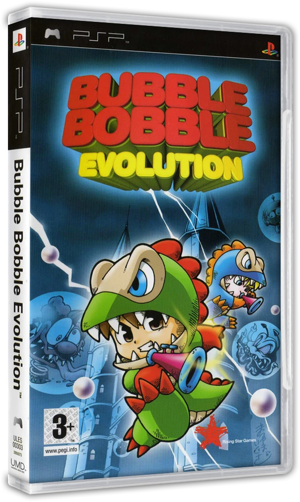 Bubble Bobble Evolution box art