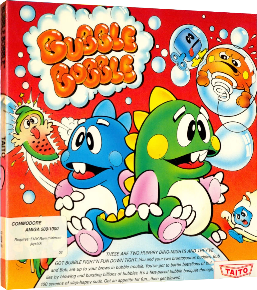 Bubble Bobble [Hit Squad] box art
