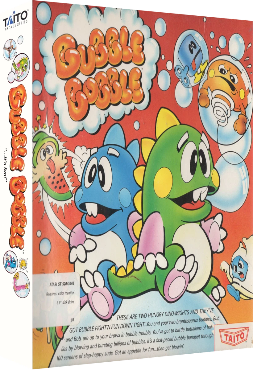 Bubble Bobble box art