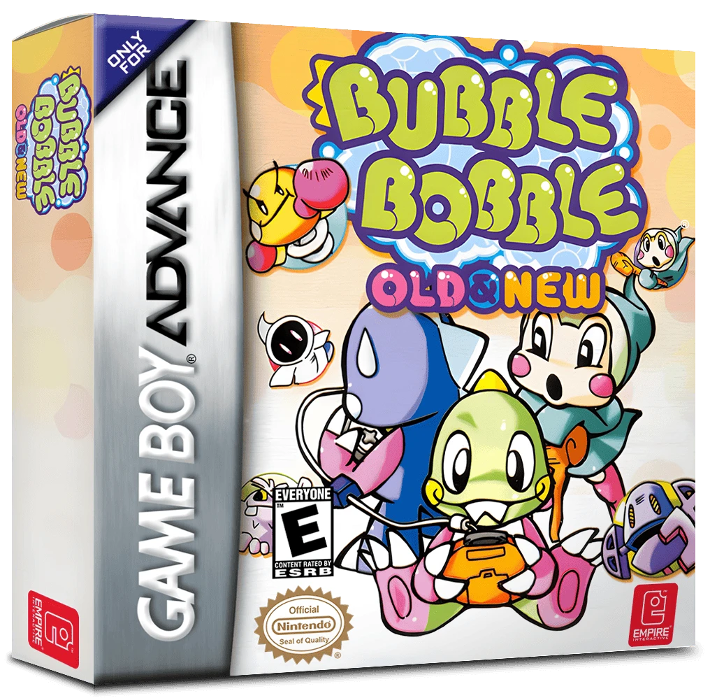 Bubble Bobble Old and New box art