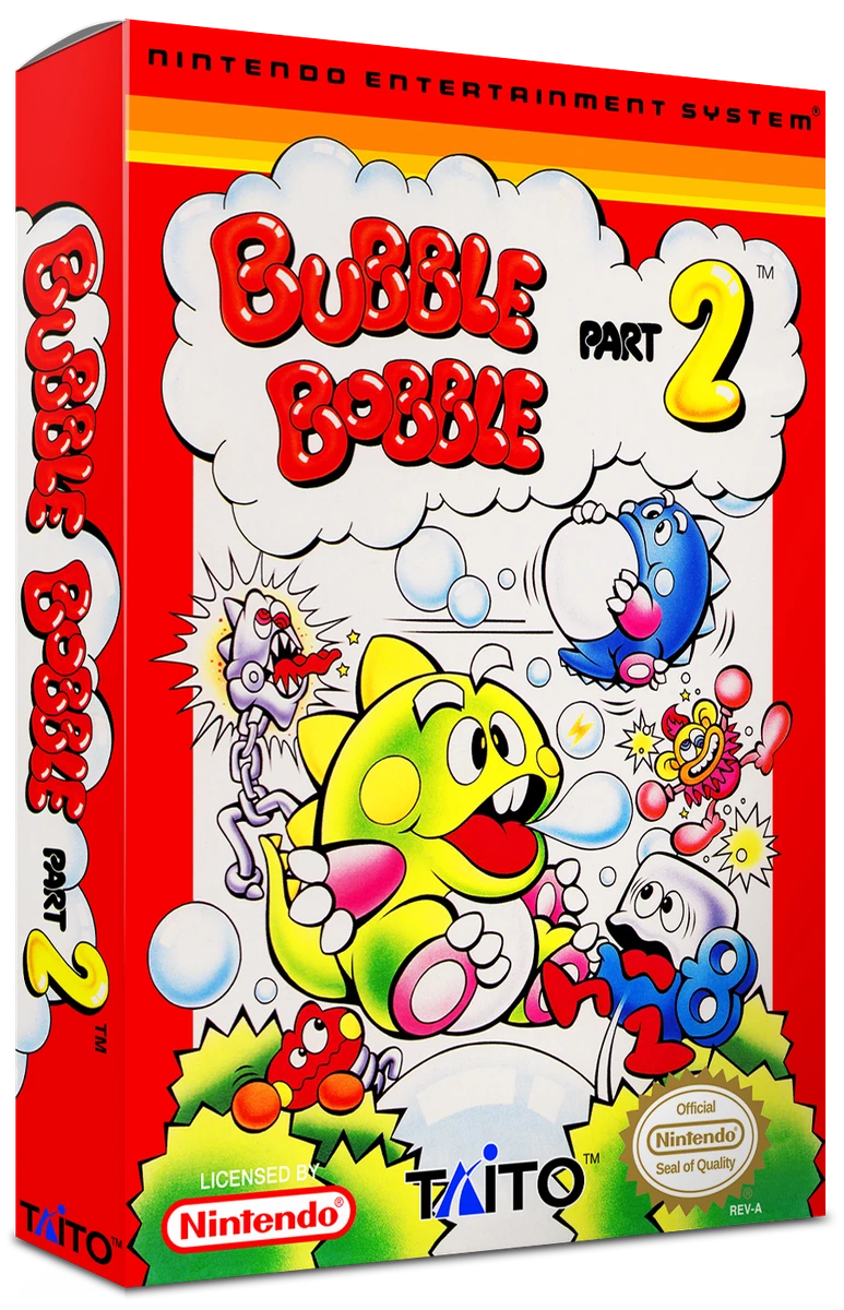 Bubble Bobble Part 2 box art