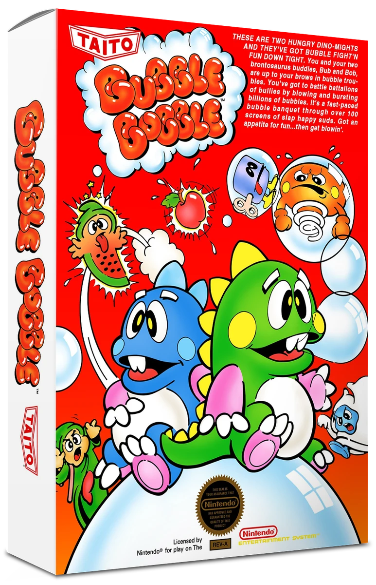Bubble Bobble [Yapon Rental] box art