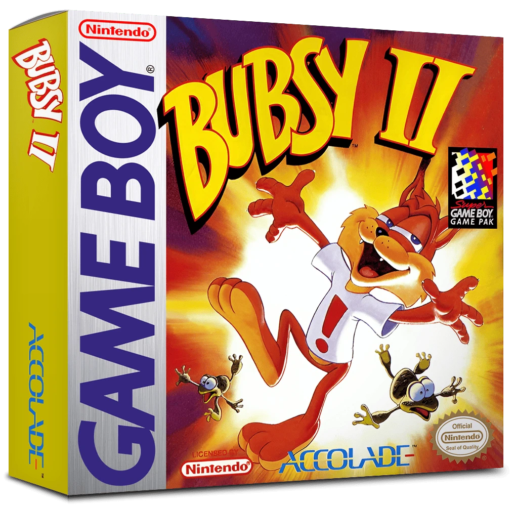 Bubsy II box art