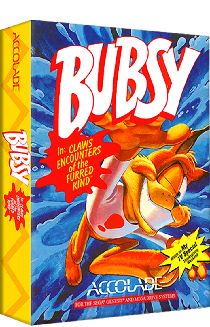 Bubsy box art