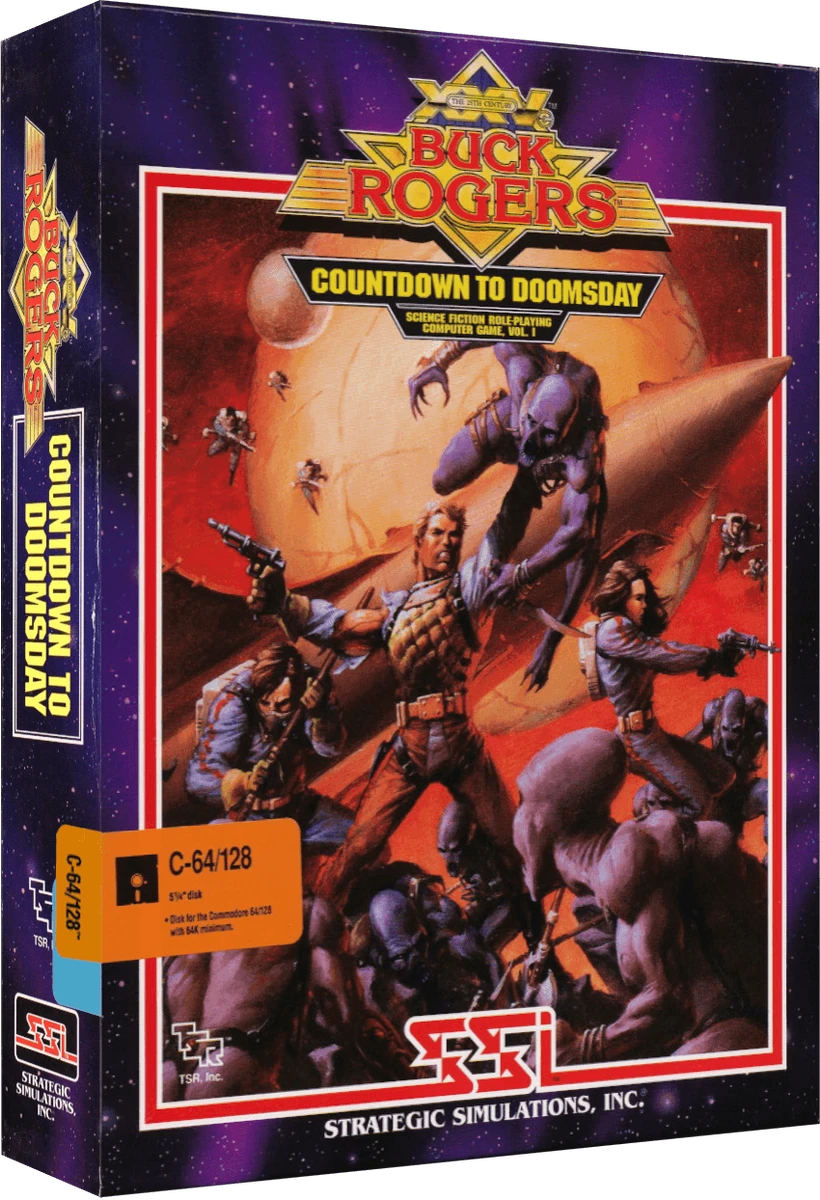 Buck Rogers Countdown to Doomsday box art